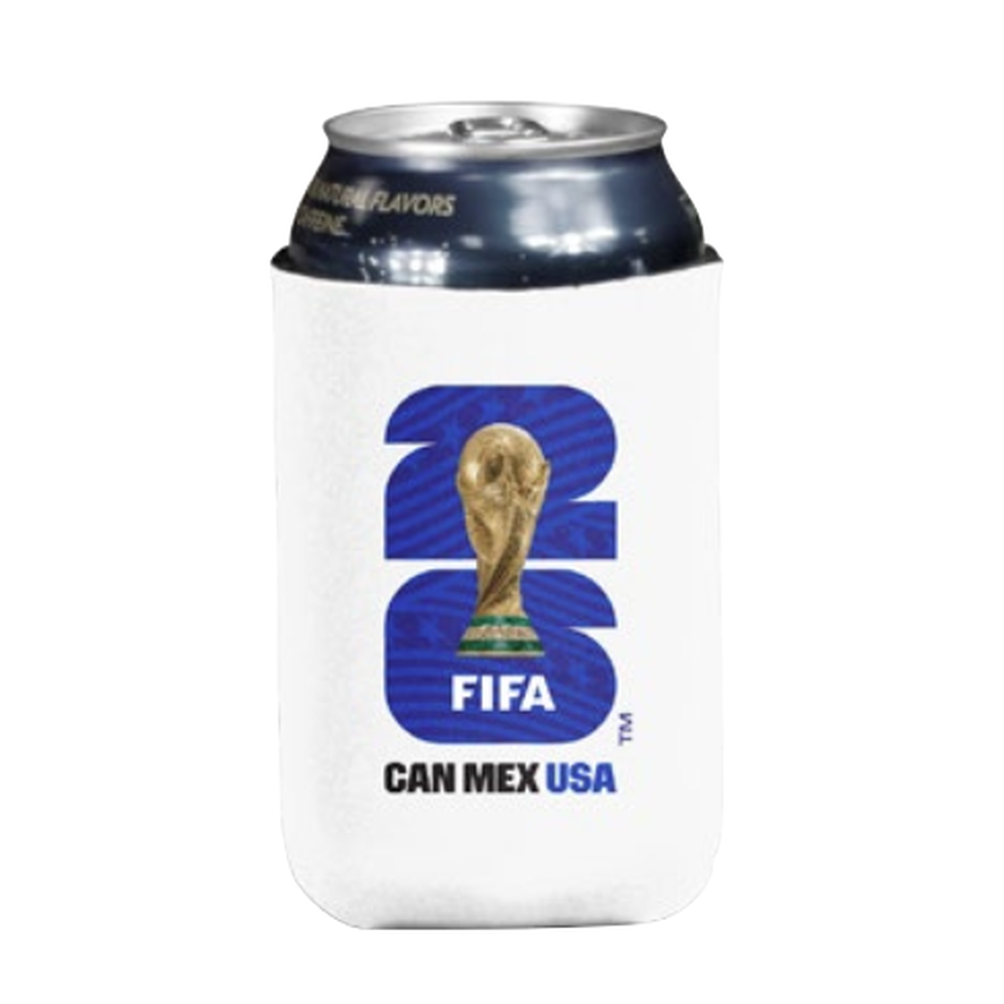 2026 FIFA World Cup™ Can Koozie White 26 USA