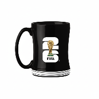 2026 FIFA World Cup™ 26 Relief Ceramic Mug Black