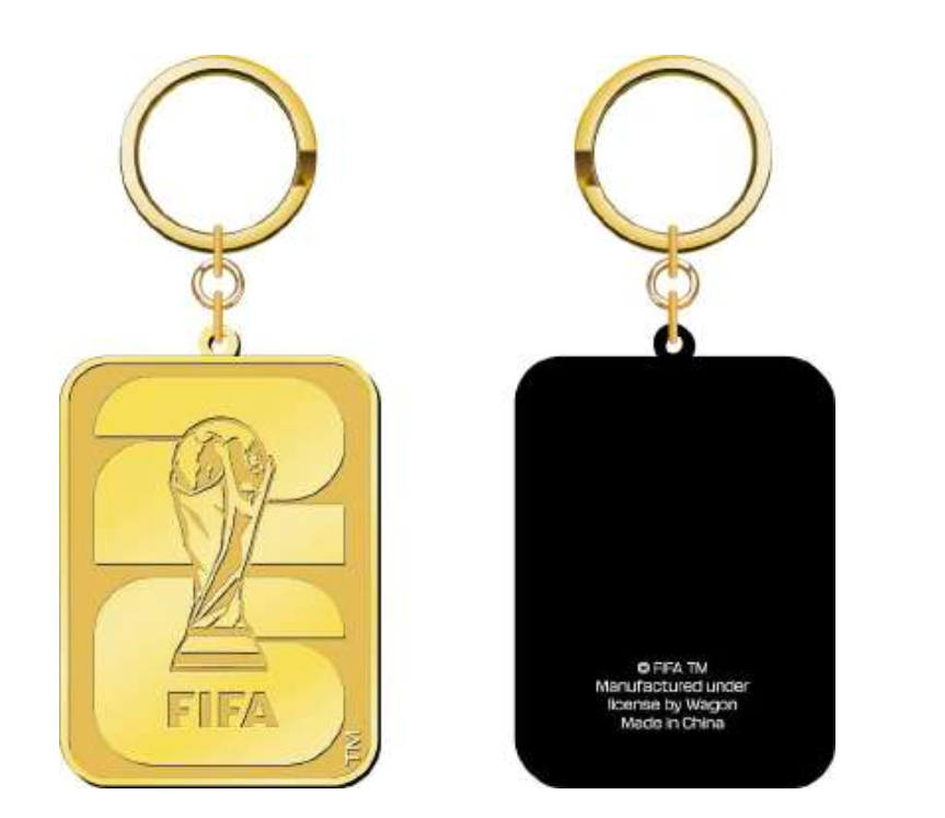 FIFA World Cup 2026™ Emblem Keychain- Gold