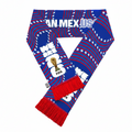Scarf with FIFA World Cup branding and USA text on a blue background