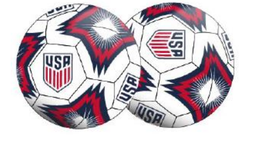 FIFA World Cup 2026™ USA Soccer Ball White Navy - Size 5