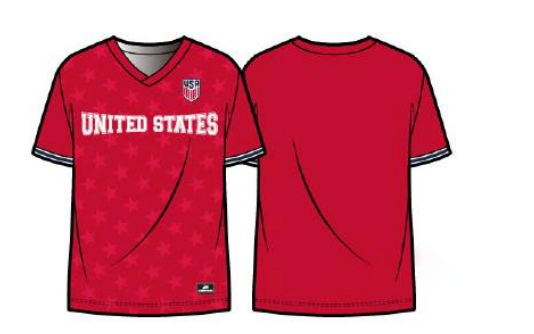 FIFA World Cup 2026™ USA Youth Game Day Stars Red Jersey