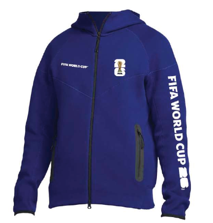 FIFA World Cup 2026™ Unisex Tech Hoodie Jacket Blue