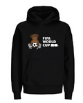 FIFA World Cup 2026™ Hoodie Black with Bear Football Logo