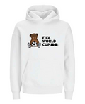 FIFA World Cup 2026™ Hoodie White with Bear Football Logo