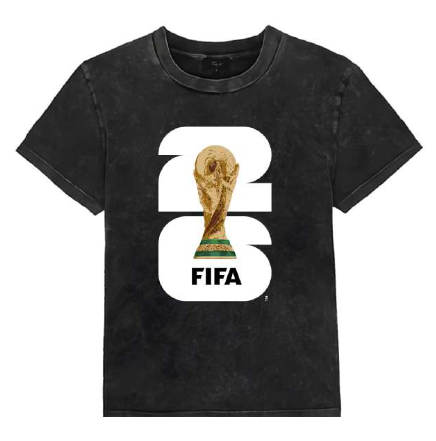 FIFA World Cup 2026™ Stone Washed Black T-shirt