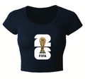 FIFA World Cup 2026™ Women Crop Top Black