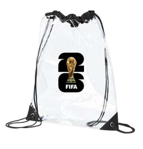 FIFA World Cup 2026™ Clear Drawstring Black