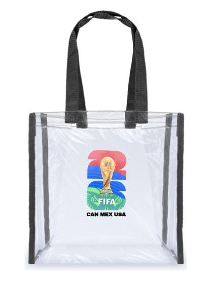 FIFA World Cup 2026™ Clear Tote Black