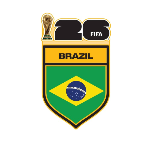 2026 FIFA World Cup™ Brazil Flag Magnet