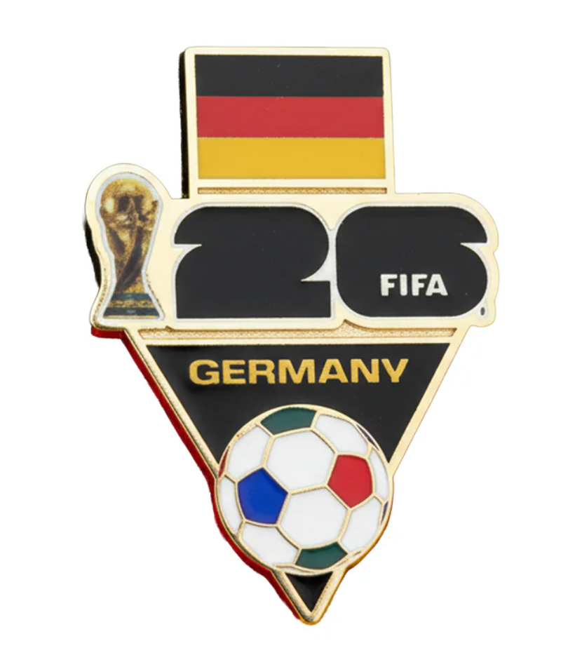 2026 FIFA World Cup™ Germany Flag with Ball Pin
