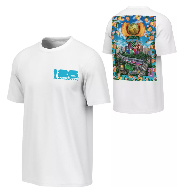 FIFA World Cup ATLANTA Poster T-shirt