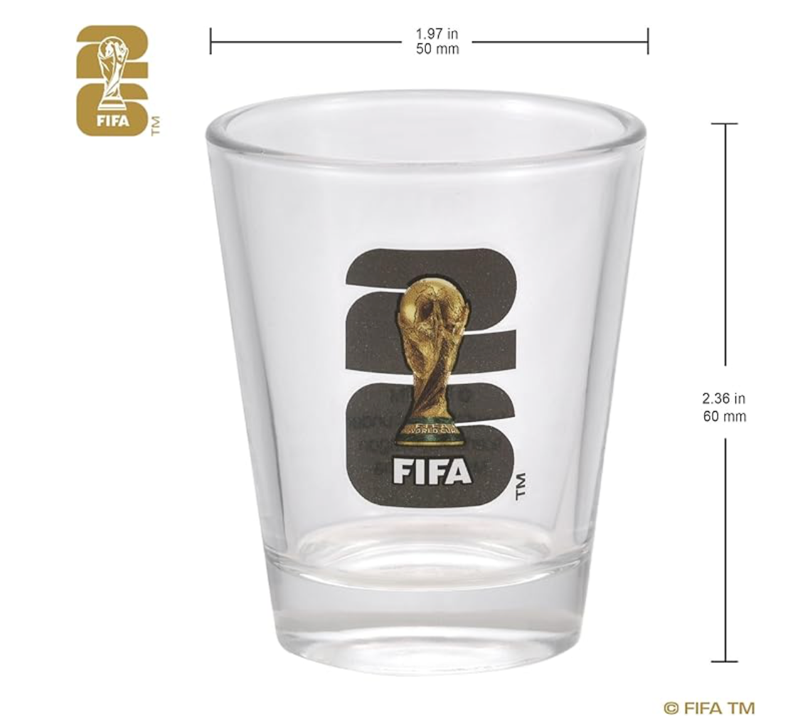 FIFA World Cup 2026™ Emblem Shot Glass