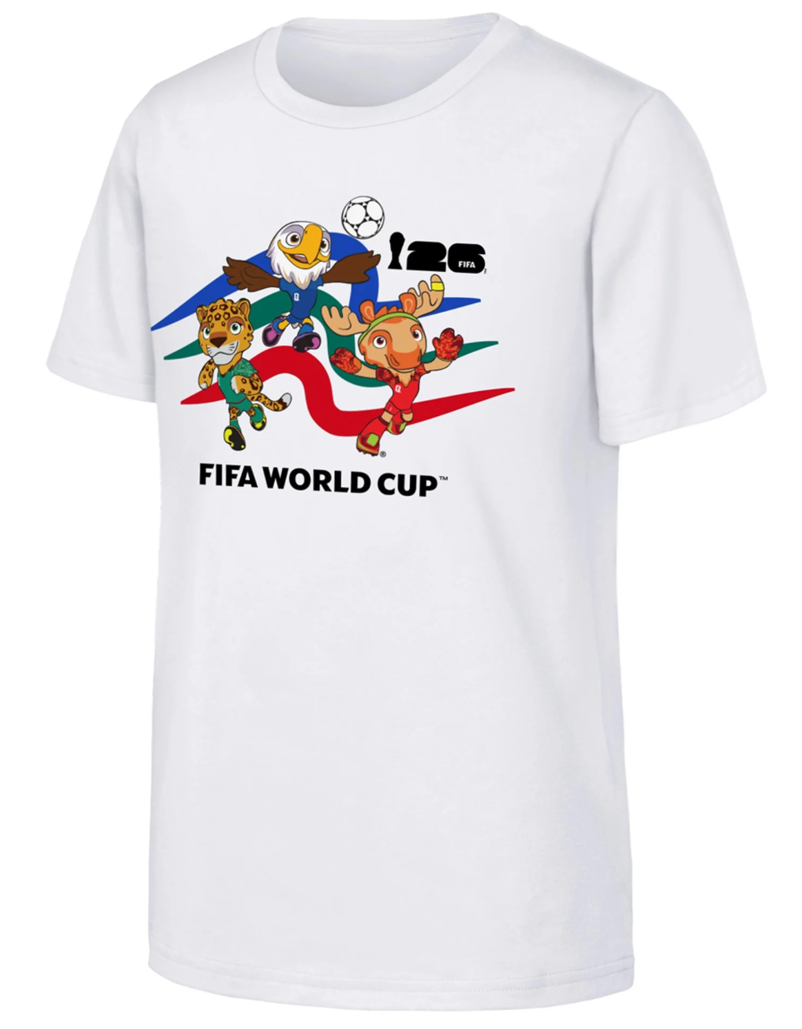 FIFA World Cup Mascot Crew Run Youth Shirt
