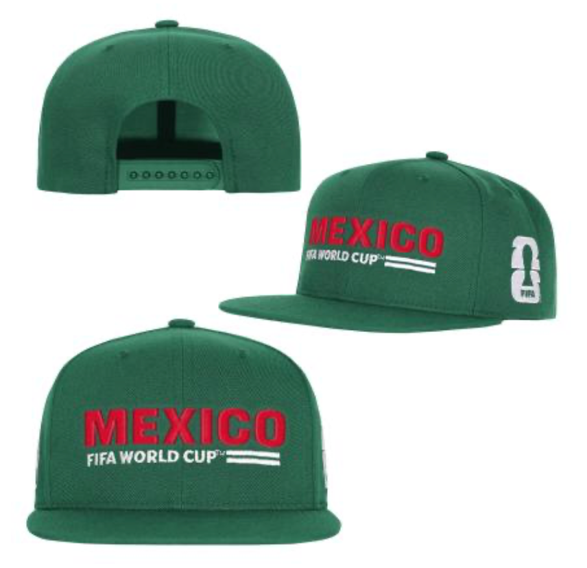 FIFA World Cup MEXICO Youth Flatbrim Snapback Hat