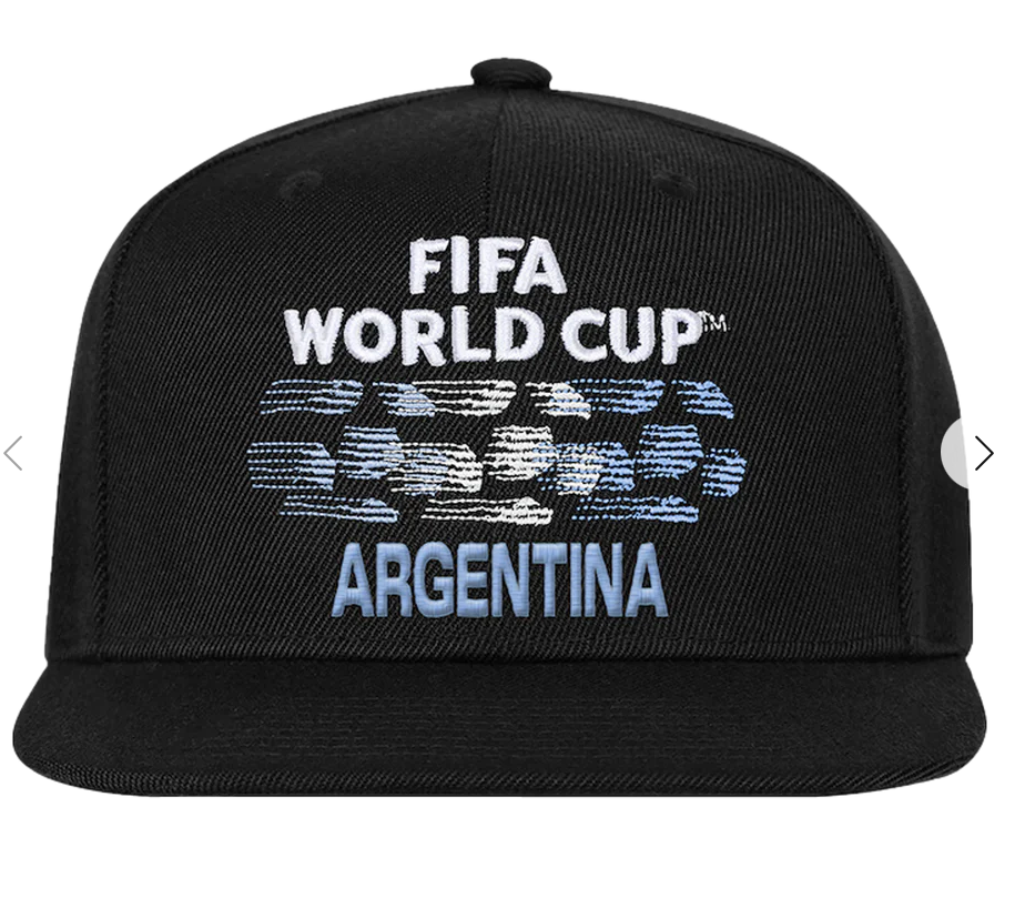 FIFA World Cup ARGENTINA Flatbrim Snapback Hat