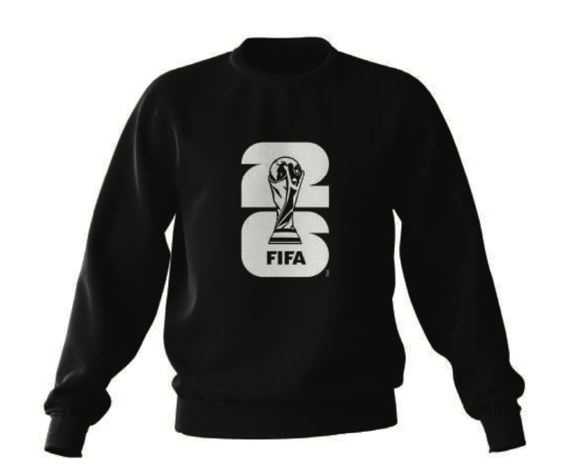 FIFA World Cup 2026™ Crewneck Black with Embroidery Logo