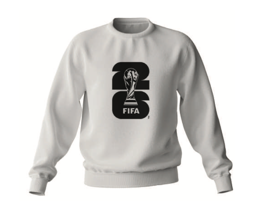 FIFA World Cup 2026™ Crewneck White with Embroidery Logo