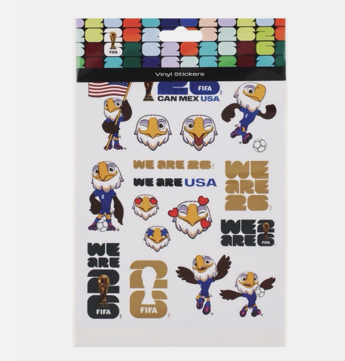 FIFA World Cup 2026™ Mascot Sticker Pack USA