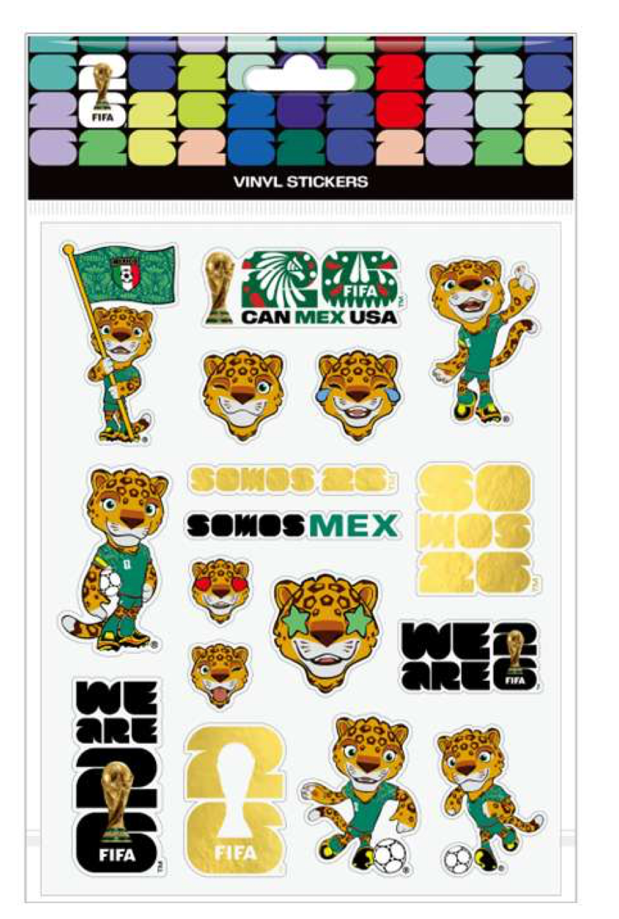 FIFA World Cup 2026™ Mascot Sticker Pack Mexico