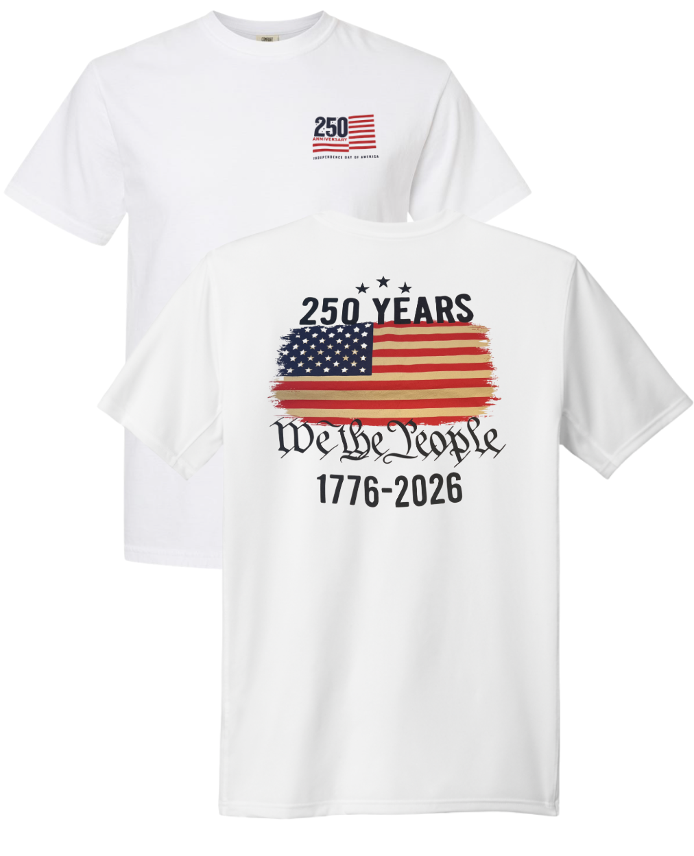 USA 250th Anniversary Patriotic Youth T-Shirt