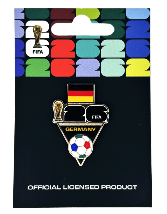 2026 FIFA World Cup™ Germany Flag with Ball Pin