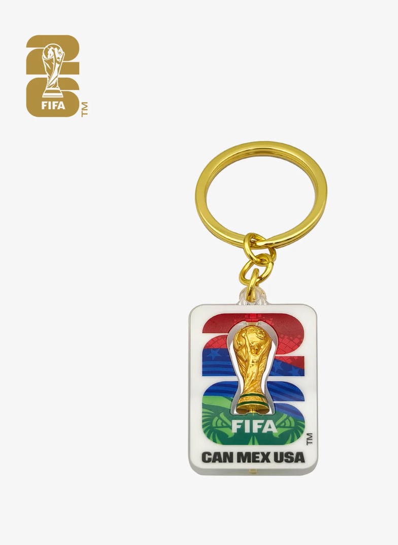 FIFA World Cup 2026™ Keychain 3D Rotating Host Country