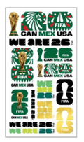 FIFA World Cup 2026™ Tattoos Sheet Mexico