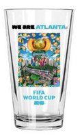FIFA World Cup 2026™ Host City Poster 16 oz Poster Glass