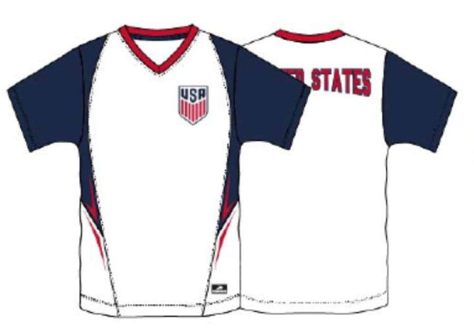 FIFA World Cup 2026™ USA White & Navy Gameday Adult Jersey