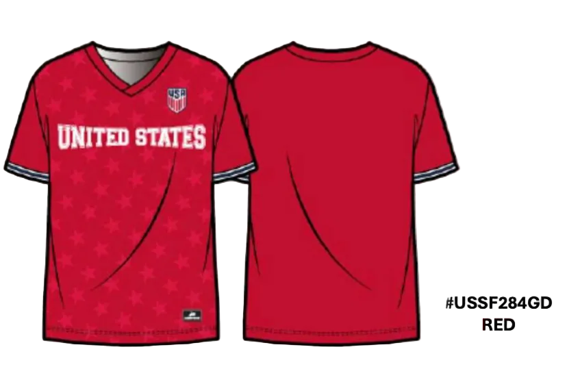 FIFA World Cup 2026™ USA Youth Game Day Stars Red Jersey