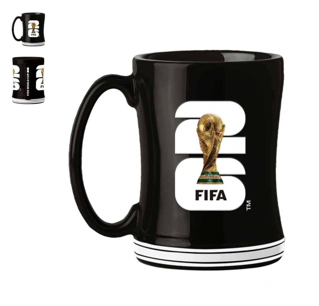 2026 FIFA World Cup™ 26 Relief Ceramic Mug Black