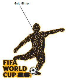 2026 FIFA World Cup™ Soccer Silhouette Lapel Pin