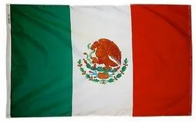 FIFA World Cup Mexico Soccer Fan Flag 3'x5'