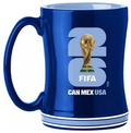 2026 FIFA World Cup™ 26 Relief Ceramic Mug Blue